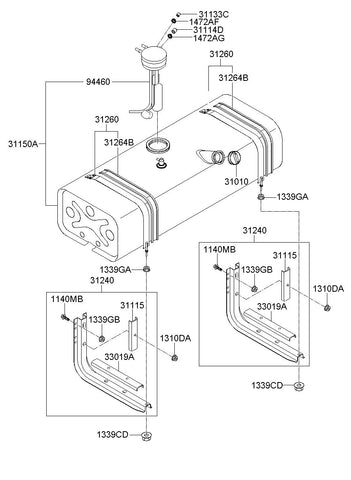 SENDER ASSY-FUEL PUMP <br>94410-58102, <br>9441058102, <br>94410 58102 <br>(Original, New)