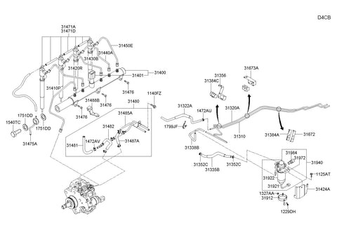 WATER SENSOR-DIESEL FILTER <br>31921-17000, <br>3192117000, <br>31921 17000 <br>(Original, New)