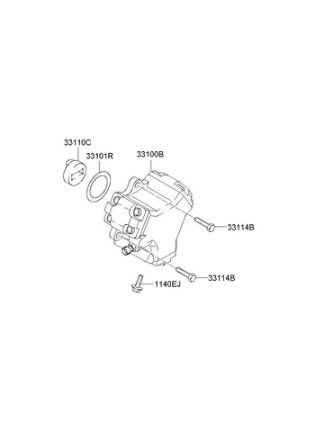 PUMP ASSY-HIGH PRESSURE <br>33100-27000, <br>3310027000, <br>33100 27000 <br>(Original, New)