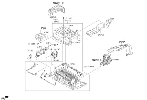BATTERY MANAGEMENT SYSTEM 37513-E7000 37513E7000 37513 E7000