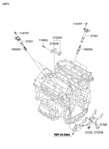 PLUG ASSY-SPARK <br>18846-11060, <br>1884611060, <br>18846 11060 <br>(Original, New)