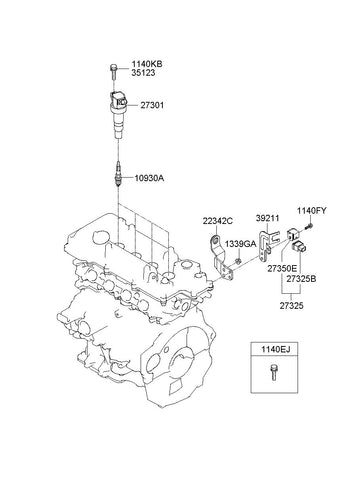 [ORIGINAL] PLUG ASSY-SPARK 18849-08080 1884908080 18849 08080