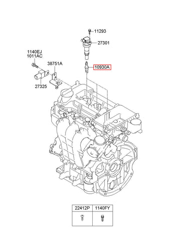 PLUG ASSY-SPARK 18844-10060 (Original, New)