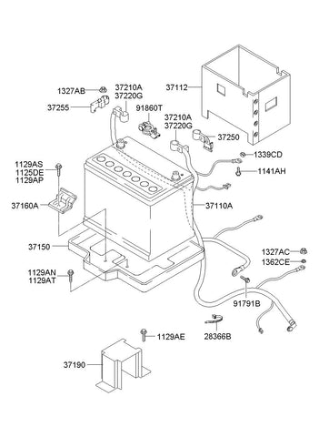 TRAY ASSY-BATTERY <br>37150-26600, <br>3715026600, <br>37150 26600 <br>(Original, New)