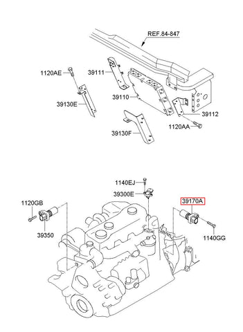 SENSOR-ENGINE SPEED 39340-45700 (Original, New)