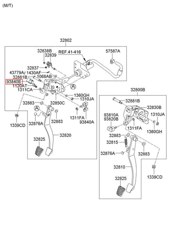 SWITCH ASSY-IGN LOCK 93840-3K000 (Original, New)