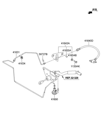 [ORIGINAL] REGULATOR ASSY-CLUTCH 41690-2W100 416902W100 41690 2W100