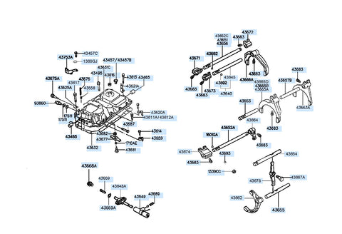 SWITCH ASSY-BACK UP LAMP <br>93860-73000, <br>9386073000, <br>93860 73000 <br>(Original, New)