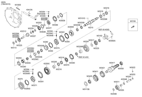 HUB-T/M SYNCHRO <br>QW433-776A340, <br>QW433776A340, <br>QW433 776A340 <br>(Original, New)