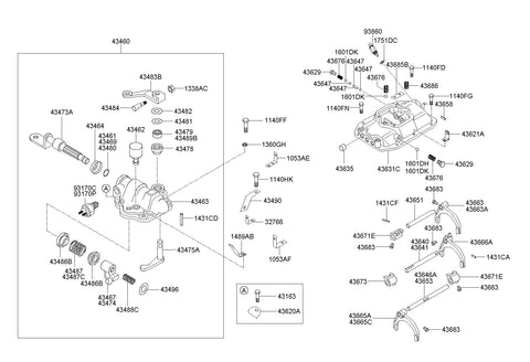 SWITCH ASSY-INTERLOCK <br>93170-86102, <br>9317086102, <br>93170 86102 <br>(Original, New)