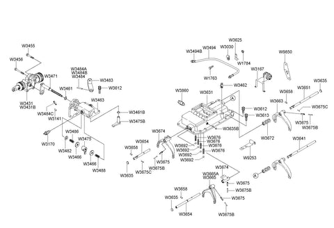 SWITCH ASSY-BACK UP LAMP <br>93860-6A340, <br>938606A340, <br>93860 6A340 <br>(Original, New)