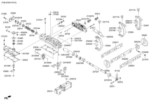 GASKET <br>QZ132-4307013, <br>QZ1324307013, <br>QZ132 4307013 <br>(Original, New)