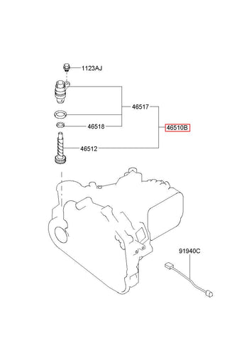 SENSOR ASSY-SPEED 46510-39700 (Original, New)