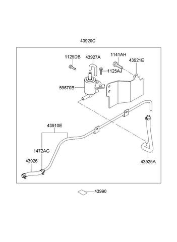 BRACKET ASSY-SWITCH MTG 43921-4F000 439214F000 43921 4F000