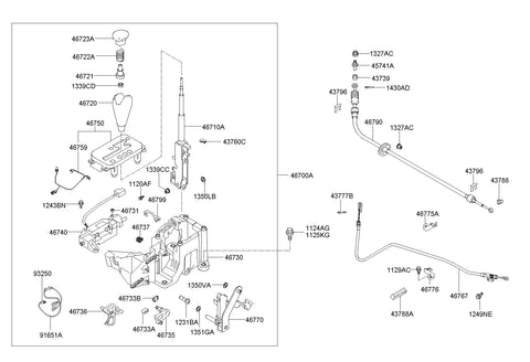 SWITCH BOX ASSY <br>46740-39001, <br>4674039001, <br>46740 39001 <br>(Original, New)