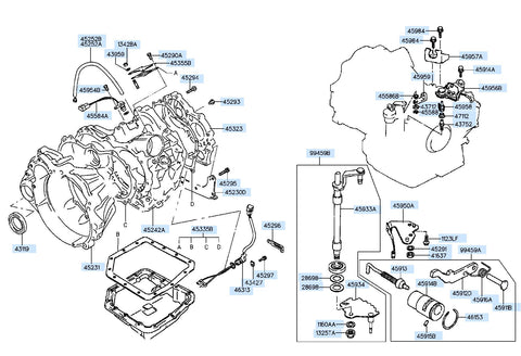 VALVE ASSY-SOLENOID <br>46313-4E501, <br>463134E501, <br>46313 4E501 <br>(Original, New)