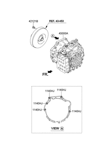 ATA & TQ/CONV ASSY <br>45000-3BBV0, <br>450003BBV0, <br>45000 3BBV0 <br>(Original, New)