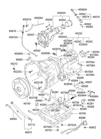 WIRE-SOLENOID <br>45896-4B200, <br>458964B200, <br>45896 4B200 <br>(Original, New)