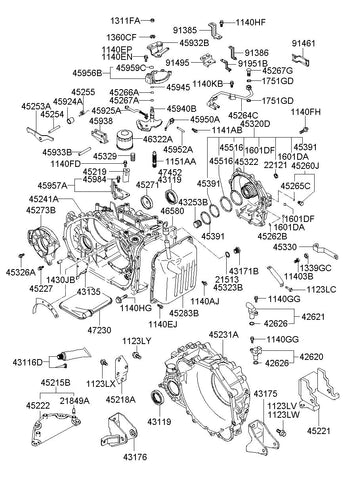 COVER-VALVE BODY <br>45280-26301, <br>4528026301, <br>45280 26301 <br>(Original, New)