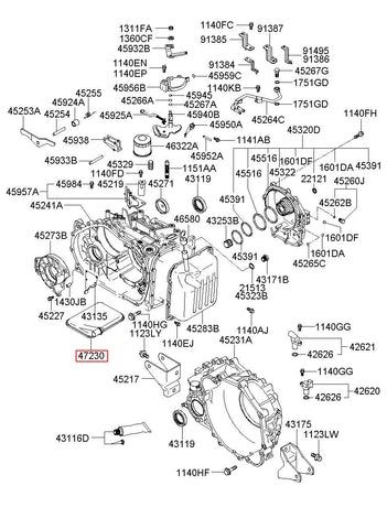 FILTER-OIL 46321-39010 4632139010 46321 39010
