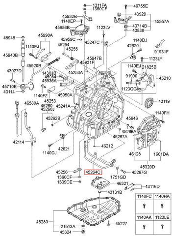 TUBE ASSY-FEED 45264-26100 (Original, New)