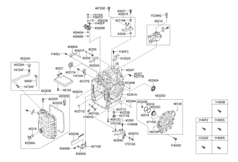 COVER-VALVE BODY <br>45280-26300, <br>4528026300, <br>45280 26300 <br>(Original, New)