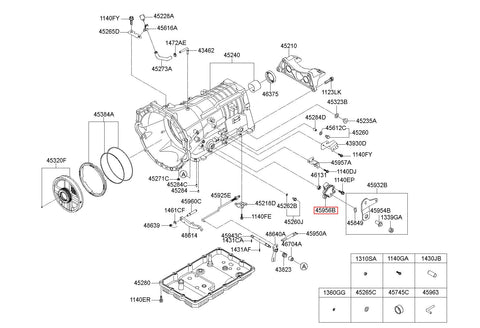 SWITCH-INHIBITOR 42700-4E510 (Original, New)