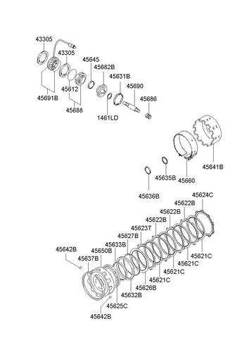 SWITCH-KICK DOWN SERVO <br>45691-34522, <br>4569134522, <br>45691 34522 <br>(Original, New)