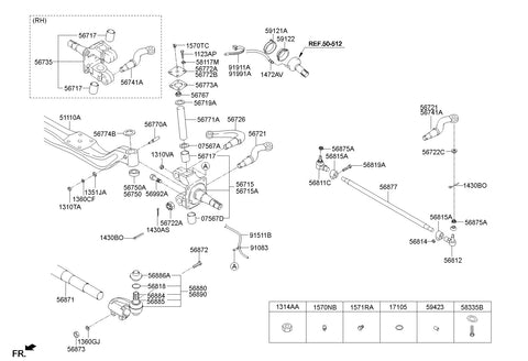 BUSH-KING PIN <br>07567-6C130, <br>075676C130, <br>07567 6C130 <br>(Original, New)