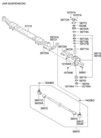 BALL JOINT 56812-7M101 568127M101 56812 7M101