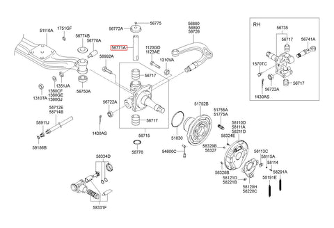 PIN-KING 56771-62001 (Original, New)