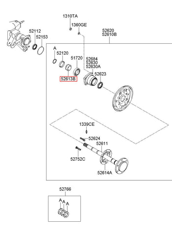 RING-RETAINER ABS HR208-015 (Original, New)