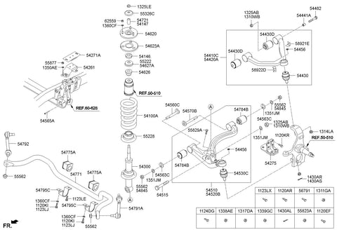 BOLT ASSY-ADJUST <br>54570-58300, <br>5457058300, <br>54570 58300 <br>(Original, New)