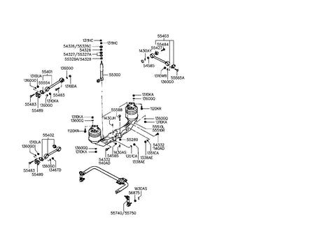 BOLT <br>55588-8A101, <br>555888A101, <br>55588 8A101 <br>(Original, New)