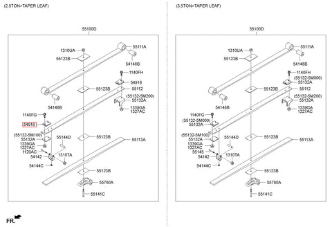 PAD 54619-1M000 (Original, New)