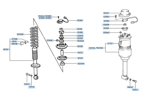 ACTUATOR ASSY-RR <br>55380-37500, <br>5538037500, <br>55380 37500 <br>(Original, New)