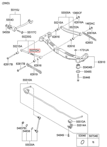 BUSHING 55227-2E500 (Original, New)