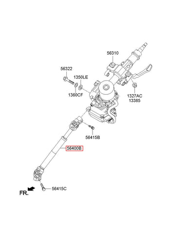 JOINT ASSY-STRG 56400-2W000 (Original, New)