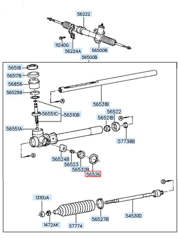 NUT-LOCK MB160-696A (Original, New)