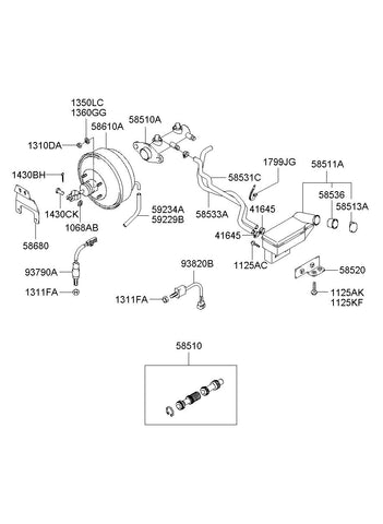 SWITCH ASSY-STOP LAMP <br>93820-7A000, <br>938207A000, <br>93820 7A000 <br>(Original, New)