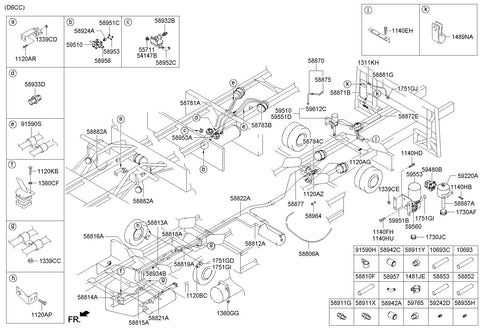 VALVE ASSY-RELAY <br>59510-8A040, <br>595108A040, <br>59510 8A040 <br>(Original, New)