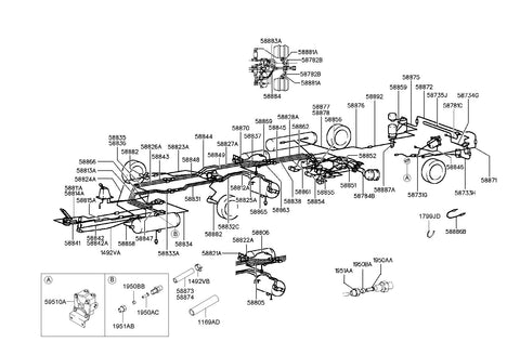 VALVE ASSY-RELAY <br>59510-8A070, <br>595108A070, <br>59510 8A070 <br>(Original, New)