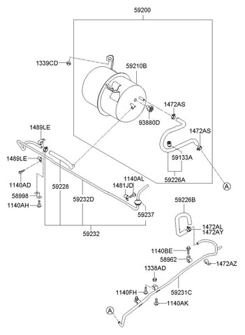 SWITCH ASSY-VACUUM <br>93880-5K000, <br>938805K000, <br>93880 5K000 <br>(Original, New)