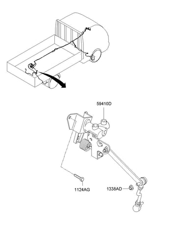 VALVE ASSY-LSP <br>59410-4F000, <br>594104F000, <br>59410 4F000 <br>(Original, New)