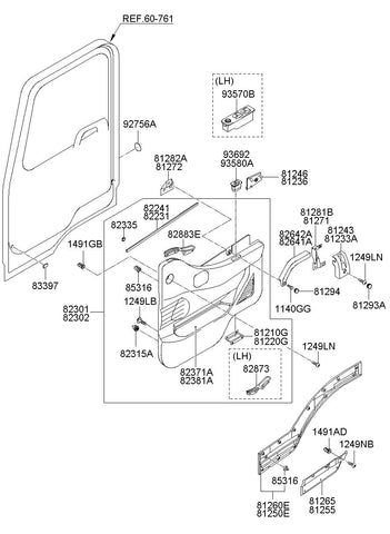 SWITCH ASSY-P/WDO SUB <br>93692-6C000, <br>936926C000, <br>93692 6C000 <br>(Original, New)