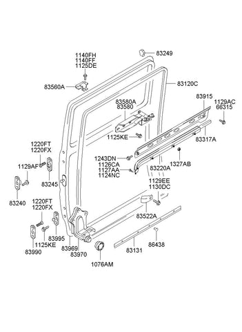 ROLLER ARM-CTR <br>83950-4A001, <br>839504A001, <br>83950 4A001 <br>(Original, New)