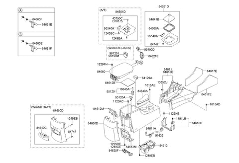 JACK ASSY-AUDIO,USB <br>96190-3K535U7, <br>961903K535U7, <br>96190 3K535U7 <br>(Original, New)