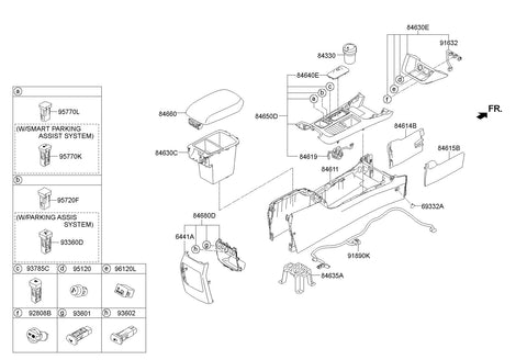 SWITCH ASSY-ACTIVE ECONO <br>93770-2P005, <br>937702P005, <br>93770 2P005 <br>(Original, New)