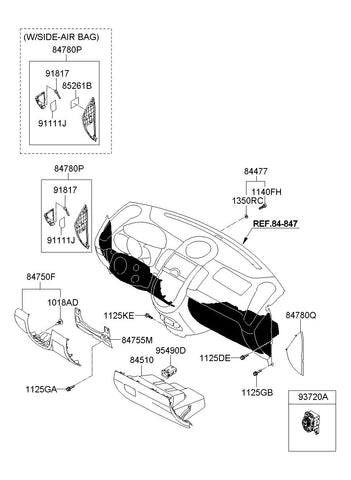 SWITCH ASSY-MOOD <br>96790-2K000, <br>967902K000, <br>96790 2K000 <br>(Original, New)