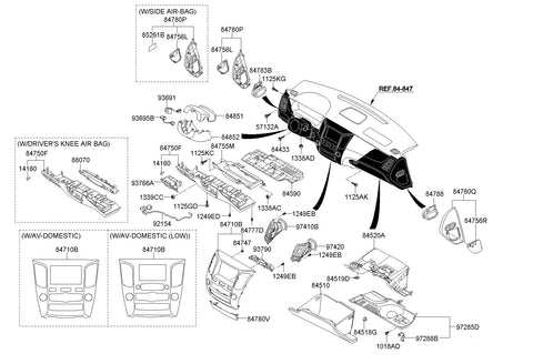 SWITCH ASSY-HAZARD <br>93790-3N8004X, <br>937903N8004X, <br>93790 3N8004X <br>(Original, New)